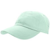 Gelante Adult Unisex Baseball Hat Cap 100% Cotton Plain Blank Adjustable Size. Aquamarine