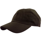 Gelante Adult Unisex Baseball Hat Cap 100% Cotton Plain Blank Adjustable Size. Dark Brown