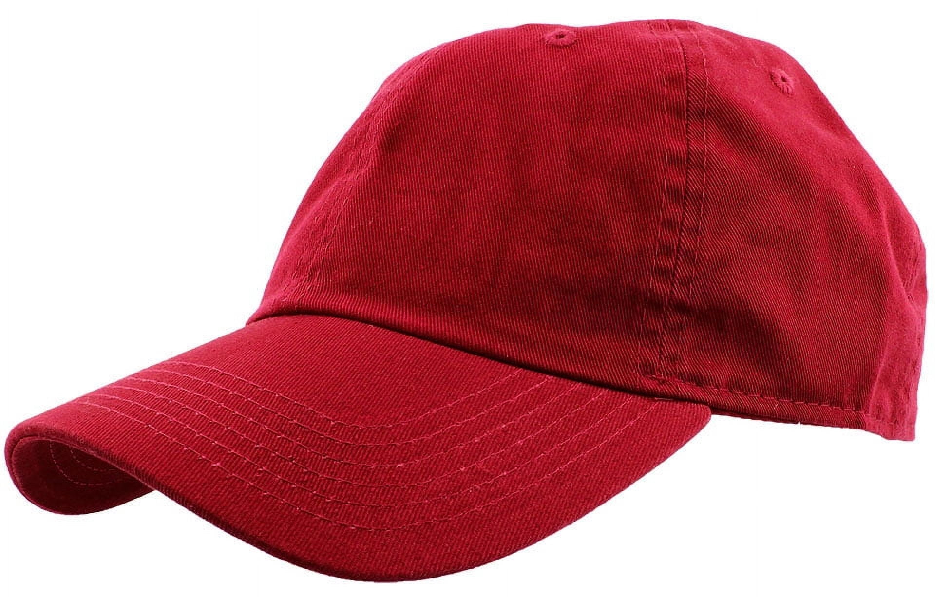 Gelante Adult Unisex Baseball Hat Cap 100% Cotton Plain 