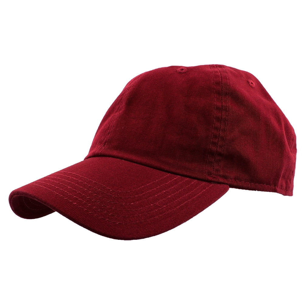 Gelante Adult Unisex Baseball Hat Cap 100% Cotton Plain Blank