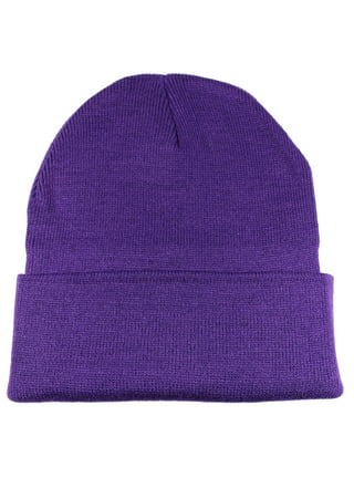 Beanies Knit Hats Purples Caps