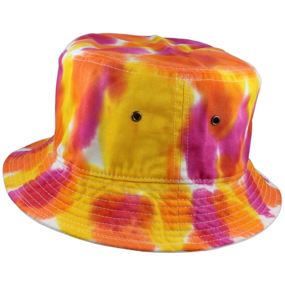 Gelante Bucket Hat Cotton Packable Summer Travel Cap. Dye G-L/XL