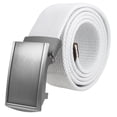 thumbnail image 1 of Gelante Canvas Web Belt Adjustable Heavy Duty Durable Casual Work Outdoor Men Women Metal Buckle, 1 of 2