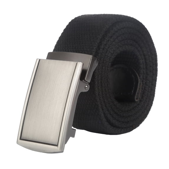 Gelante Canvas Web Belt Adjustable Heavy Duty Durable Casual Work Outdoor Men Women Metal Buckle
