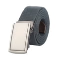 thumbnail image 1 of Gelante Canvas Web Belt Adjustable Heavy Duty Durable Casual Work Outdoor Men Women Metal Buckle, 1 of 4