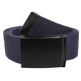 thumbnail image 1 of Gelante Fully Adjustable Canvas Web Belt with Black Flip Top Buckle 50'' Long, 1 of 3