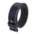 thumbnail image 1 of Gelante Genuine Full Grain Leather Belt Strap Without Belt Buckle. Distressed Black-S, 1 of 6