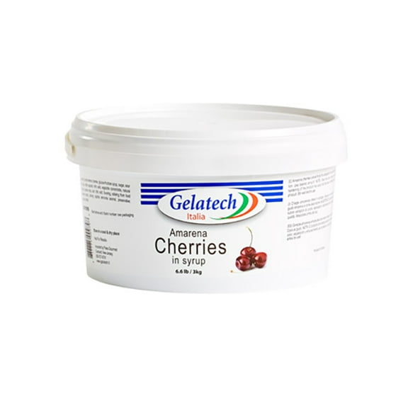 Gelatech Amarena Cherries , 6.6 LB, 2 Pack