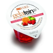 Gelatein 20 Oral Protein Supplement Fruit Punch Flavor 4 oz. Cup Ready to Use, 11693 - Case of 36