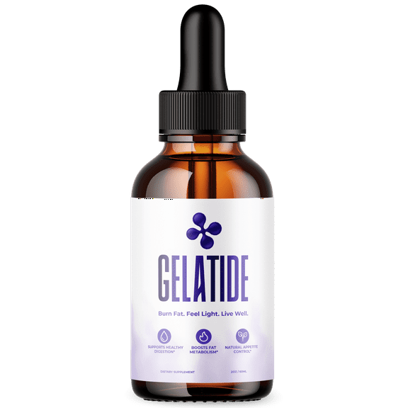Gelatide Advanced Formula Drops Supporting Your Active Lifesyle Naturally 30 Servings