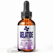 Gelatide   Natural Daily Liquid Formula Designed to Align with Fitness Goals, Support an Active Lifestyle & Body Balance | Just a Few Drops for a Fit-Focused Routine 30 Servings