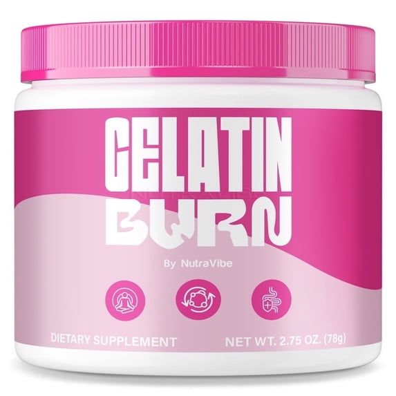 Gelatin Burn – Natural Daily Powder Formula Designed to Align with Fitness Goals, Support an Active Lifestyle & Body Balance (30 Servings)