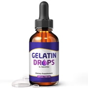 Gelatin Drops   Natural Joint Support Formula for Flexibility, Mobility & Confidence in Movement | Daily Formula for Comfort, Recovery & Active Lifestyle | Easy 1-Drop Formula 30 Servings