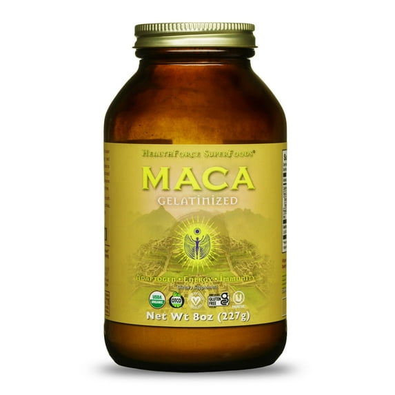 HealthForce SuperFoods Gelatinized Maca - 8 Oz Powder