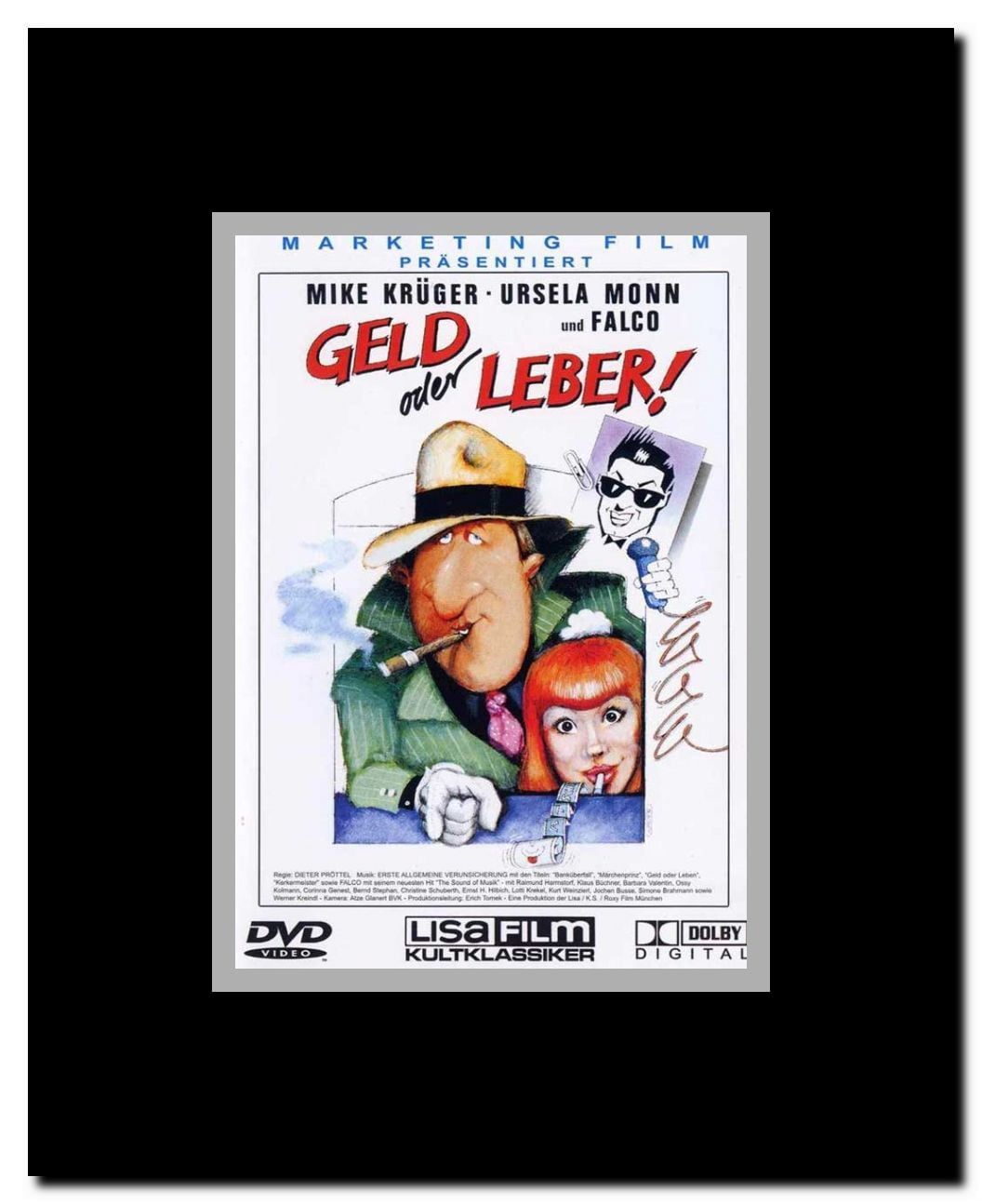 Geld oder Leber! Framed Movie Poster