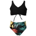 thumbnail image 1 of Gelikeya 4t Swimsuit Girls Boys Swim Set Boys Bathing Suit Party Outerwear Children Clothes Black, 8-10 Years, 1 of 3
