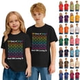 thumbnail image 1 of Gelikeya Happy 100 Days of School Shirt Boys Girls Casual Short Sleeve Hearts Graphic Tees Toddler Kids Summer Clothes Outfits Orange, 12-13 Years, 1 of 7