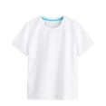 thumbnail image 1 of TGPMGRZ Kids Boys Shirts Size 9-10 Cute Solid Color Short Sleeve T Shirt Casual Birthday Girl Boy Shirts 100 Days of School Summer Clothes White 9-10 Years, 1 of 4