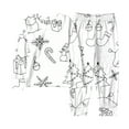 thumbnail image 1 of Gelikeya Kids Colorable Christmas Pajamas Boys Girls Color Your Own Shirts Pants 2 Piece Outfits Sleepwear Loungewear Winter Clothes Z04 White & 8-9 Years, 1 of 3