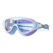 Gelikeya Kids Goggles for Swimming 3-15 Girls Boys Children Swim Goggles Leakproof Lens Silicone Protective Swimming Goggles #Purple