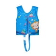 thumbnail image 1 of Gelikeya Kids Life Jackets for Toddlers Swim Vest Solid Color Buoyancy Floaties Safety Strap for Swimming Pool Swim Training Suit 30-50 lbs Sky Blue 2-8 Years, 1 of 5
