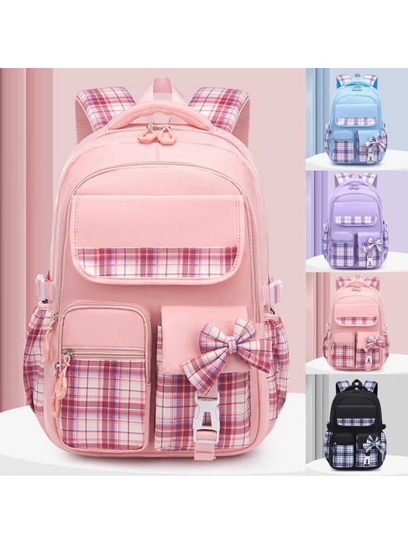 School Backpack for Age 7-16, Fashion Backpack for School, Back To School Backpack, Pink
