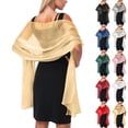 thumbnail image 1 of Gelikeya Shawls and Wraps for Evening Dresses Elegant Formal Chiffon Scarf Soft Wedding Guest Brides Sheer Shawl, RD1, One Size, 1 of 6