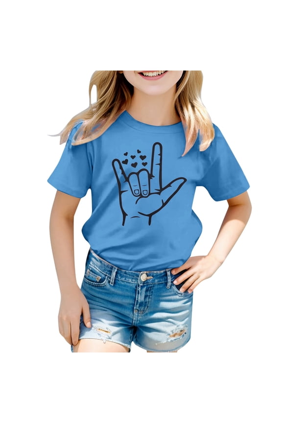 Boys Shirts Size 12-13 100 Days of School Shirt Short Sleeve Graphic Tee Soft Comfortable Valentines Shirt Summer Clothing Blue 12-13 Years