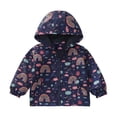 thumbnail image 1 of Gelikeya Toddler Boy Rain Jacket Girls Jacket Thermal Long Sleeve Fashion Toddler Boy Shirts Toddlers Boys Clothes (Navy, 3-4 Years), 1 of 4