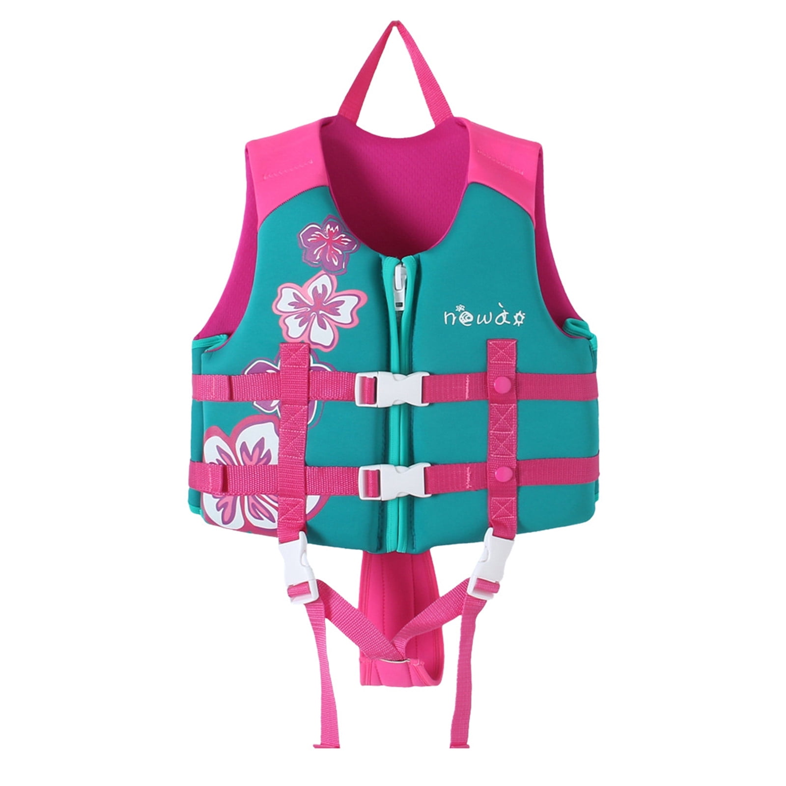 CRESSI Froggy Swim Vest Azure/Yellow M: 3/6Years - Veste de Natation pour Enfants avec Double Poignée, Azur/Jaune, M: 3/6 Ans