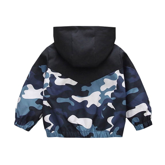 Gelikeya Windbreakers Jackets for Girls Outerwear Jackets & Coats Thermal Long Sleeve Boy's Fashion Print Winter Clothes (A03 Grey & 13-14 Years)
