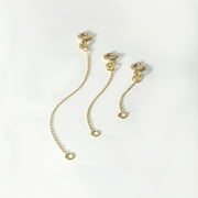 Gelin 14K Solid Gold Chain Necklace Extender | Bracelet Extender | Adjustable Chain Extension for Women, 2"