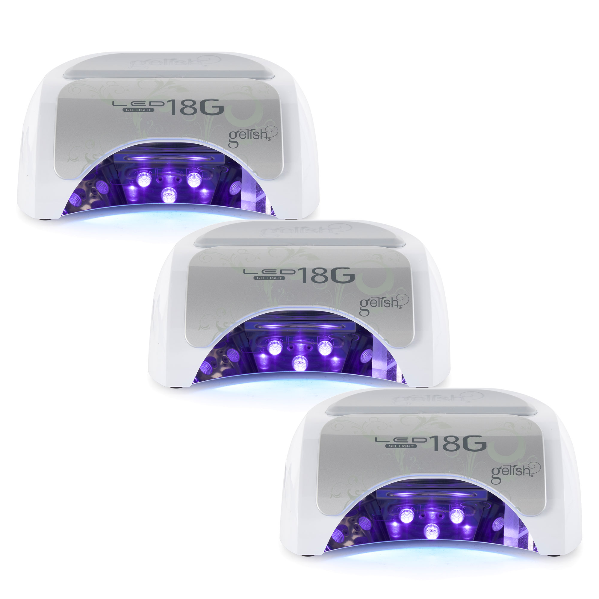 Gelish 18G Professional Salon Gel Nail Polish Dryer Cure LED Light (3