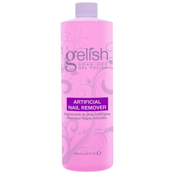 Gelish Artificial Nail & Gel Polish Remover Refill 480mL, 16 Fluid Ounces