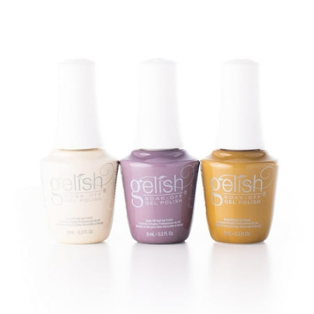 Gelish Fall Fall 2023 Change of Pace Soak Off Gel Nail Polish Set, 3 Pack