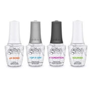 Gelish Fantastic Four Essentials Collection 15 mL Soak Off Gel Nail Polish Kit
