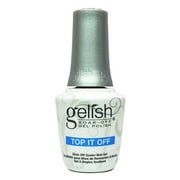 Gelish Harmony 0.5 Fluid Oz. Soak-Off Top-It-Off Sealer Gel Nail Polish Coat