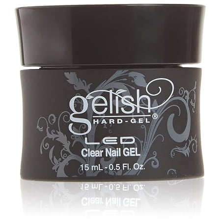 Gelish Harmony Hard LED Clear Builder Gel, 0.5 Ounce