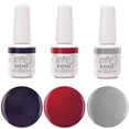 thumbnail image 1 of Gelish Mini 3 Bottle Soak Off Solid and Shimmer Gel Nail Polish Collection, 9 mL, 1 of 5