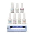 thumbnail image 1 of Gelish Mini Bottles 3 Color UV LED Gel Nail Polish Starter Kit w/ Portable Light, 1 of 6