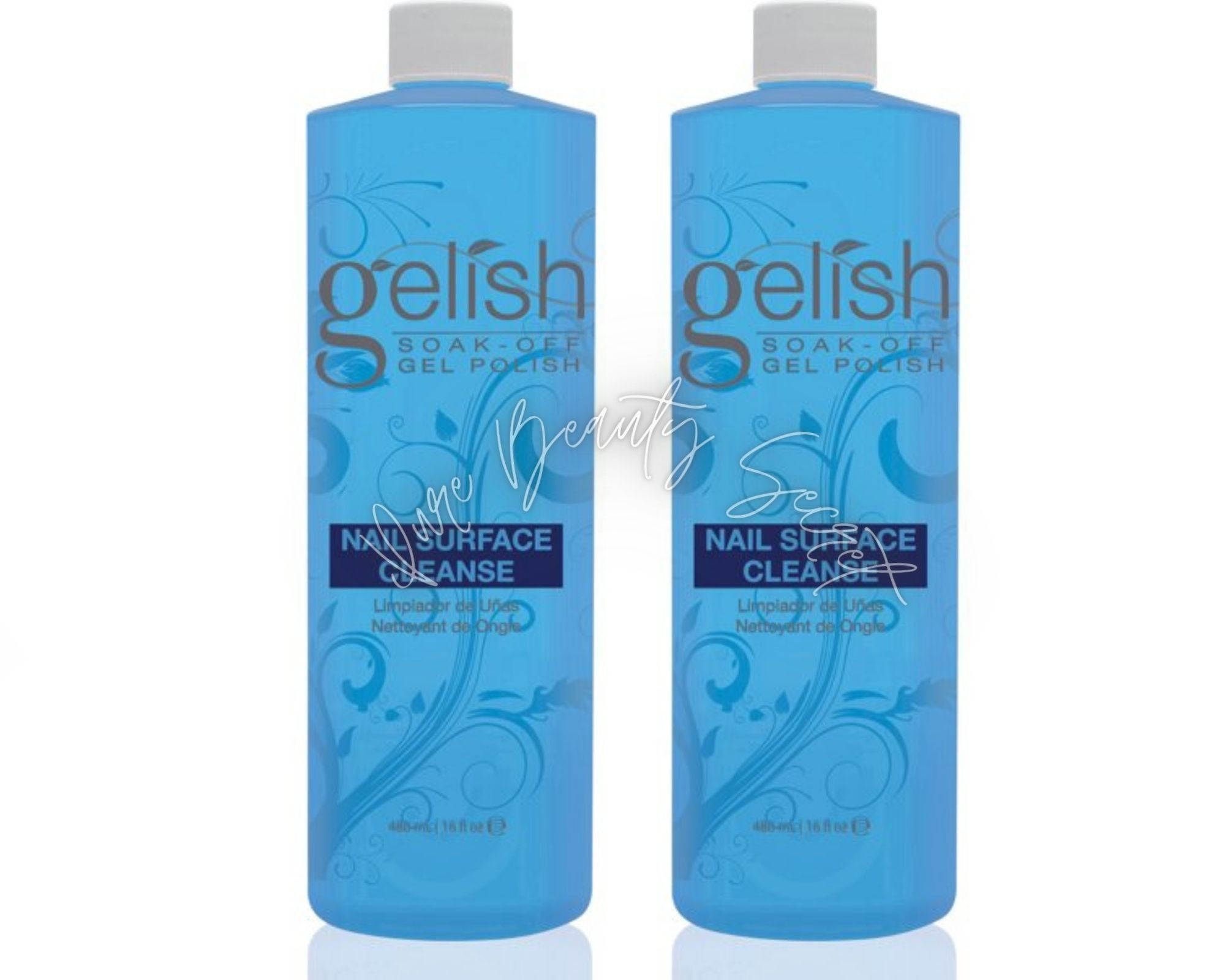 Gelish Nail Surface Cleanser 16 oz / 480ml x 2