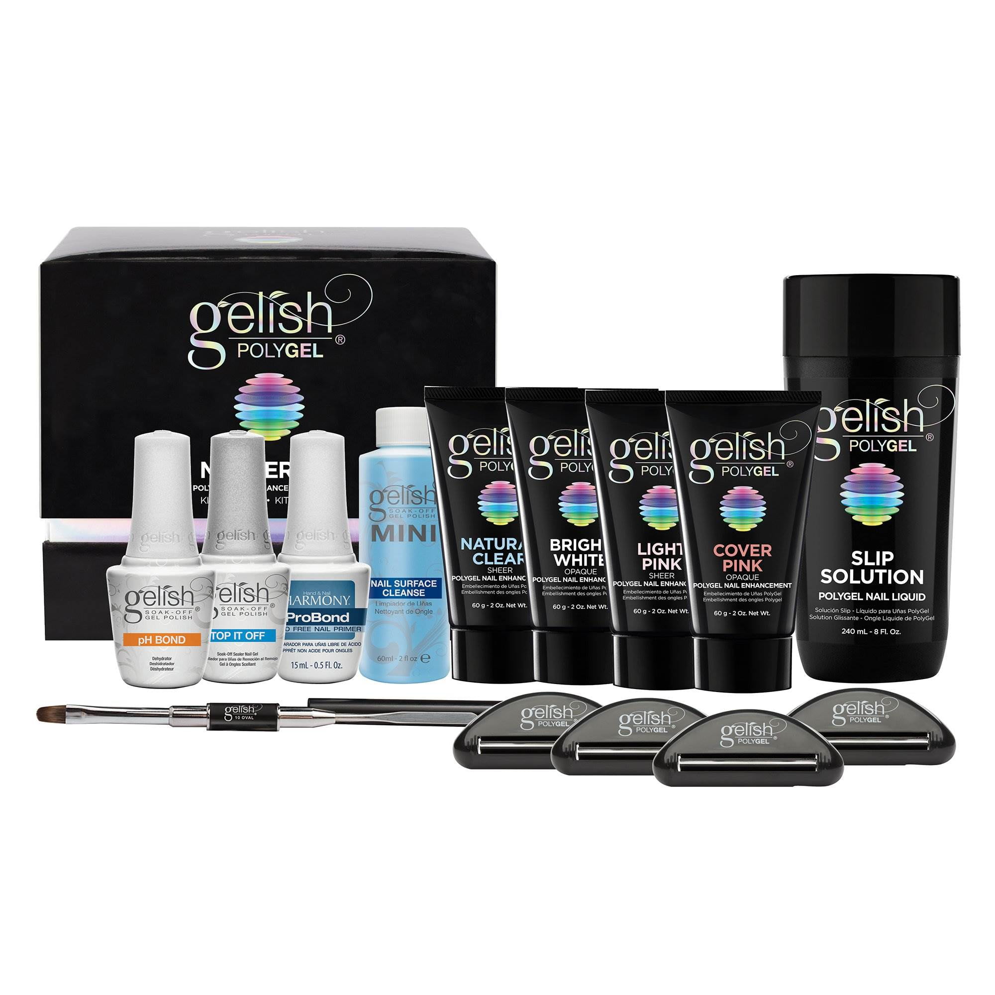Gelish PolyGel Professional Nail All-in-One Enhancement Kit - Walmart.com