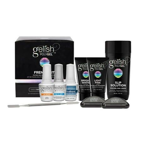 Gelish PolyGel Professional Nail Technician All-in-One Enhancement French Kit