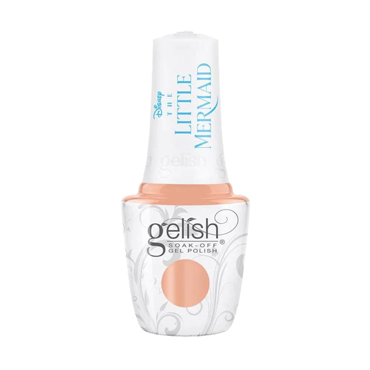 Gelish Soak-Off Gel Polish "Corally Invited", Peach Coral Crème, 15 mL | .5 fl oz - Splash of Color Collection
