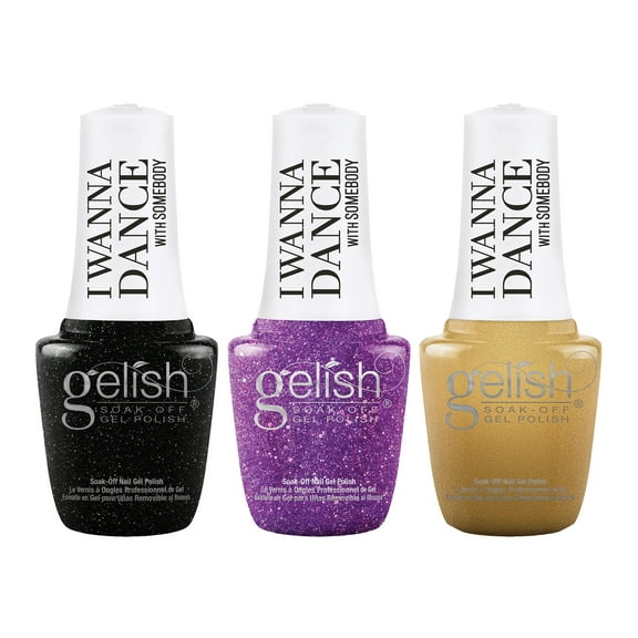 Gelish Winter I Wanna Dance With Somebody 9mL Soak Off Gel Polish, 3 Pack