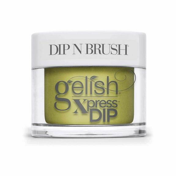 Gelish Xpress Dip "Flying Out Loud", Dirty Lime Crme, 43g | 1.5 oz -Up In The Air Collection