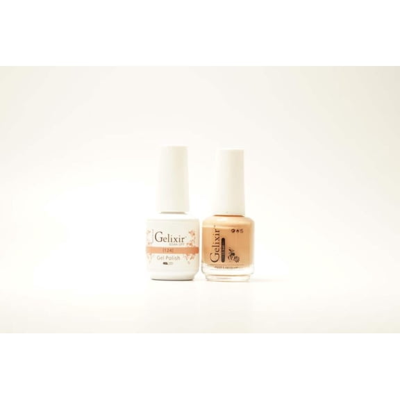 Gelixir Nail Polish Gel Matching Lacquer 1 PK #124