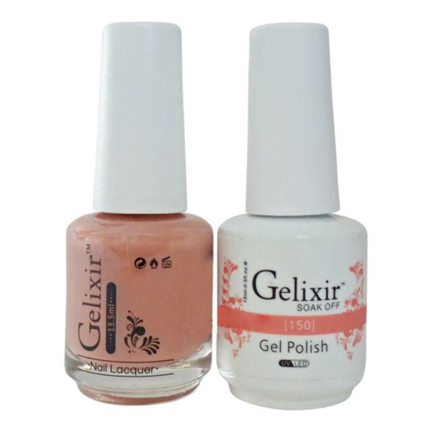 Gelixir Nail Polish Gel Matching Lacquer 1 PK #150 - Walmart.com