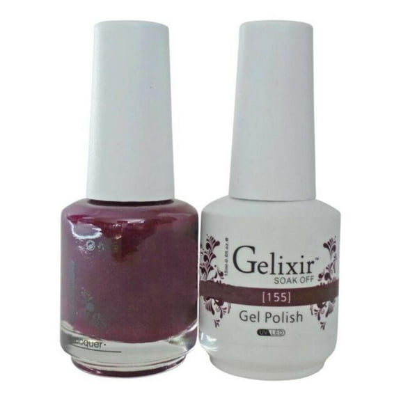 Gelixir Nail Polish Gel Matching Lacquer 1 PK #155