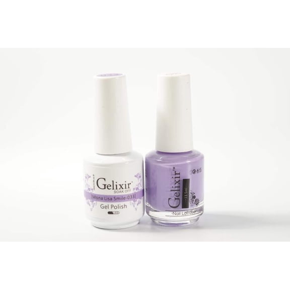Gelixir Nail Polish Gel Matching Lacquer Mona Lisa Smile 1 PK #033